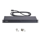 StarTech.com 1315B8H-RACK-PDU power distribution unit (PDU) 13 AC outlet(s) 1U Black
