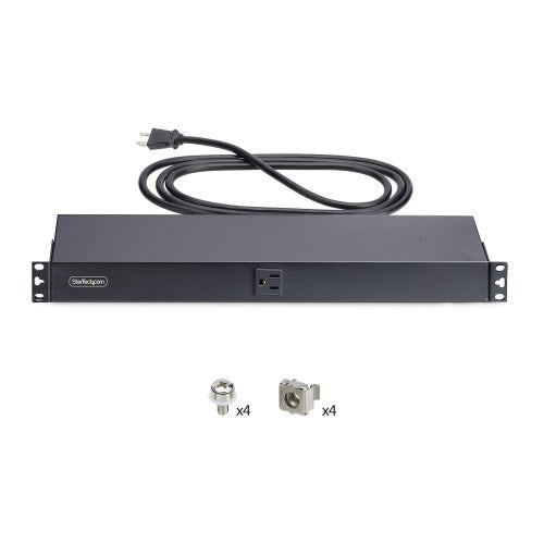 StarTech.com 1315B8H-RACK-PDU power distribution unit (PDU) 13 AC outlet(s) 1U Black