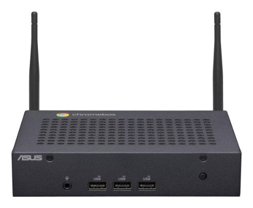 ASUS Chromebox CF40-BC0001UN Intel® Celeron® N N4500 8 GB LPDDR4x-SDRAM 64 GB eMMC ChromeOS SFF Mini PC Black