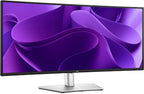 DELL Pro Plus P3425WE computer monitor 34.1" 3440 x 1440 pixels Wide Quad HD LCD Black, Gray