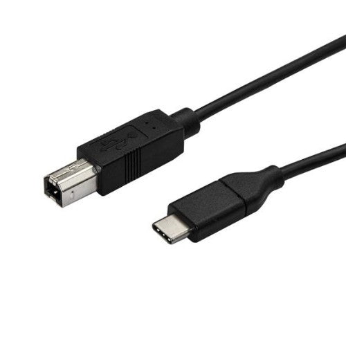 StarTech.com USB2CB3M USB cable USB 2.0 118.1" (3 m) USB C USB B 0.48 Gbit/s Black