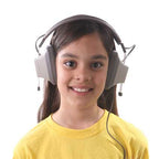 Ergoguys Califone EH-3SV Headphones Wired Head-band Beige, Gray