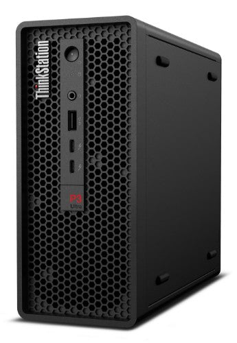 Lenovo ThinkStation P3 Ultra Intel® Core™ i5 i5-13600 16 GB DDR5-SDRAM 512 GB SSD NVIDIA Quadro T1000 Windows 11 Pro Mini Tower Workstation Black