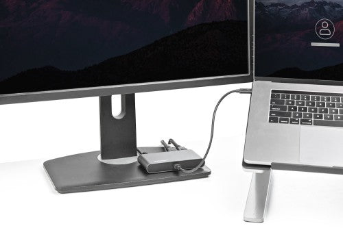 StarTech.com TB3DKM2HDL laptop dock/port replicator Wired Thunderbolt 3 Gray