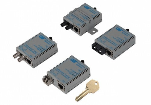 Omnitron miConverter S-Series Gray Metal