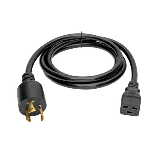 Tripp Lite P040-010 power cable Black 120.1" (3.05 m) C19 coupler NEMA L6-20P