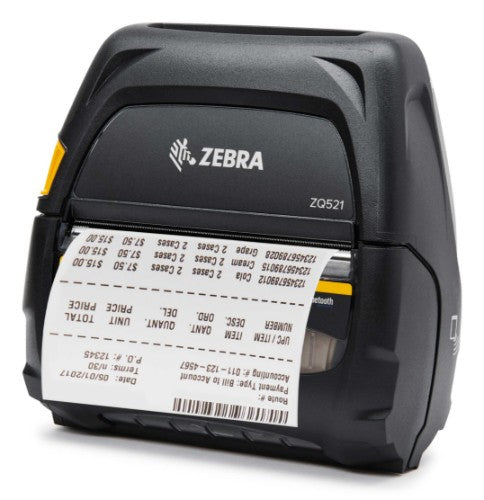 Zebra ZQ521 label printer Direct thermal 203 x 203 DPI 127 mm/sec Wired & Wireless Wi-Fi Bluetooth