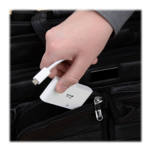 Tripp Lite U444-06N-DU-C laptop dock/port replicator USB 3.2 Gen 1 (3.1 Gen 1) Type-C White