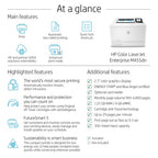 HP Color LaserJet Enterprise LaserJet Enterprise M455dn Color Printer, Ethernet Only; Duplex