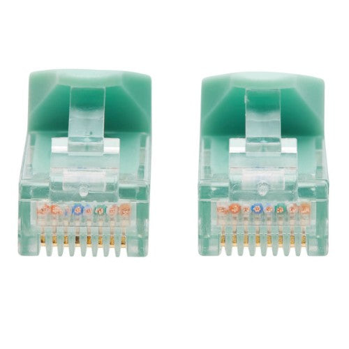Tripp Lite N261-007-AQ networking cable Turquoise 83.9" (2.13 m) Cat6a