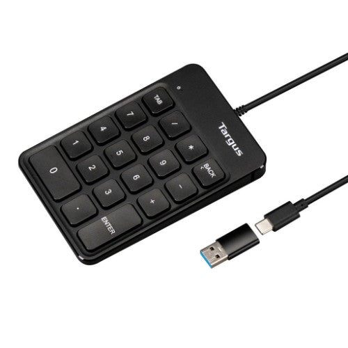 Targus AKP13GL numeric keypad Universal USB Black