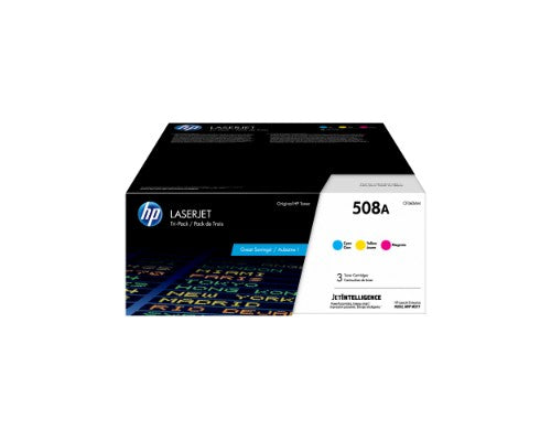 HP 508A 3-pack Cyan/Magenta/Yellow Original LaserJet Toner Cartridges