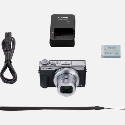 Canon PowerShot G7 X Mark III Compact camera 20.1 MP CMOS 5472 x 3648 pixels Black, Silver
