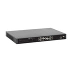 Eaton NGS16C2-1 network switch Managed L2 Gigabit Ethernet (10/100/1000) Power over Ethernet (PoE) 1U Black
