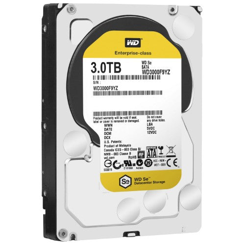 Western Digital 3TB Se internal hard drive 7200 RPM 64 MB 3.5" Serial ATA III