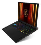 MSI Vector A18 HX A9WIG-076US laptop AMD Ryzen™ 9 9955HX Netbook 18" Quad HD+ 64 GB DDR5-SDRAM 2 TB SSD NVIDIA GeForce RTX 5080 Wi-Fi 7 (802.11be) Windows 11 Pro Black