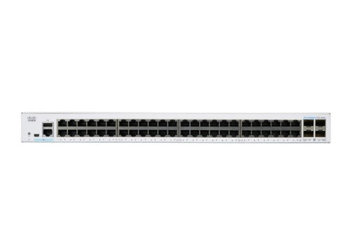 Cisco CBS350-48T-4G Managed L3 Gigabit Ethernet (10/100/1000) 1U Gray