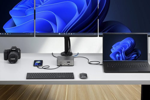 StarTech.com 215N-TB5USB4DOCK laptop dock/port replicator Wired Thunderbolt 5 Gray