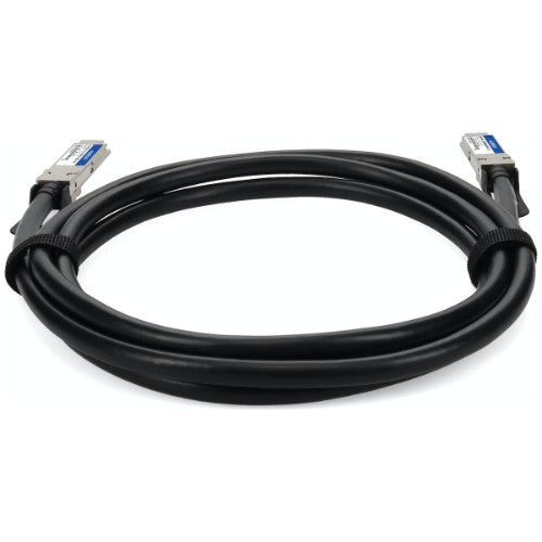 AddOn Networks QSFP28-100GB-PDAC0-5MLZ-J-AO InfiniBand/fibre optic cable 19.7" (0.5 m) Black