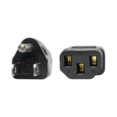 Tripp Lite P006-010 power cable Black 118.1" (3 m) NEMA 5-15P C13 coupler