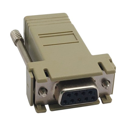 Tripp Lite B090-A9F cable gender changer RJ45 DB9 Beige