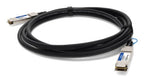AddOn Networks ADD-Q28INQ28MX-P2M InfiniBand/fibre optic cable 78.7" (2 m) QSFP28 DAC Black, Stainless steel