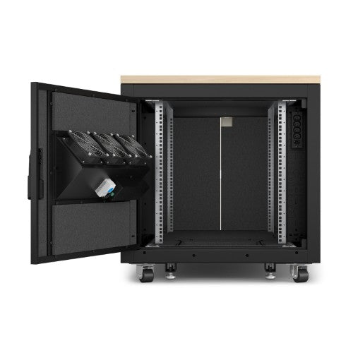 APC AR4012A rack cabinet 12U Freestanding rack Black, Maple color