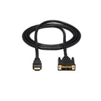 StarTech.com HDMIDVIMM6 video cable adapter 70.9" (1.8 m) HDMI DVI-D Black