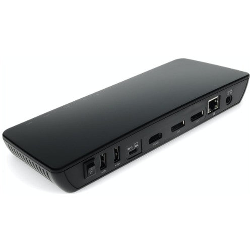 AddOn Networks HMDK318PD laptop dock/port replicator USB 3.2 Gen 1 (3.1 Gen 1) Type-C Black