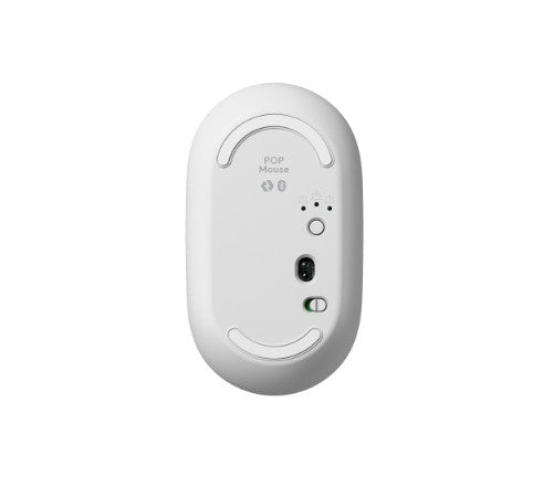 Logitech POP Icon Combo keyboard Mouse included Universal Bluetooth QWERTY English Orange, White