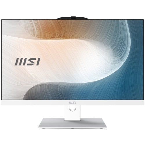 MSI Modern AM242TP 1M-1094US Intel Core 7 150U 23.8" 1920 x 1080 pixels Touchscreen All-in-One PC 32 GB DDR5-SDRAM 1 TB SSD Windows 11 Home Wi-Fi 6E (802.11ax) White