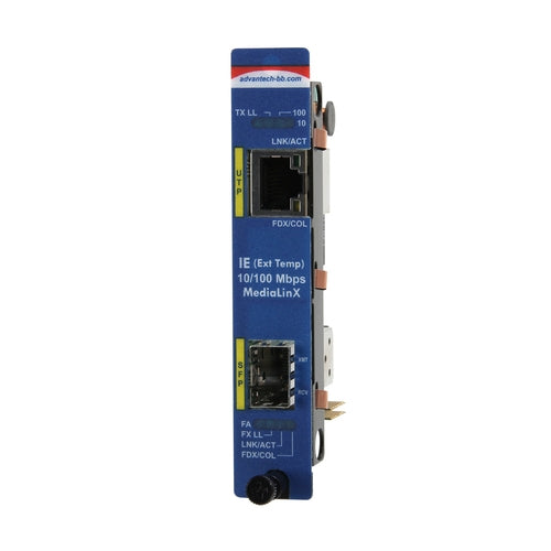 Advantech IMC-750-SSET network media converter Internal 100 Mbit/s 1310 nm Blue