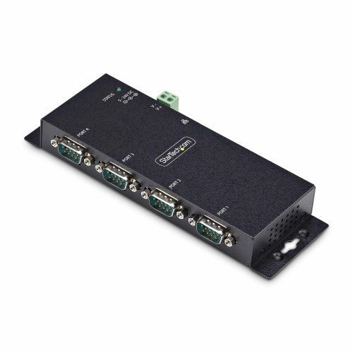 StarTech.com I43-SERIAL-ETHERNET serial converter/repeater/isolator RS-232 RJ-45 Black