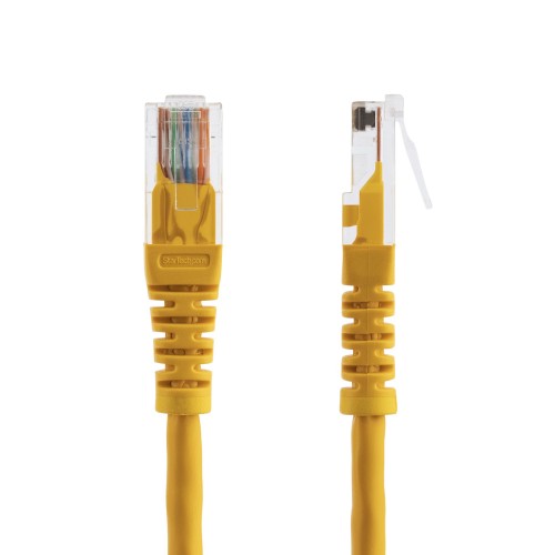 StarTech.com M45PATCH10YL networking cable Yellow 118.1" (3 m) Cat5e U/UTP (UTP)