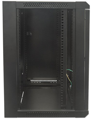 Intellinet 711869 rack cabinet 12U Wall mounted rack Black