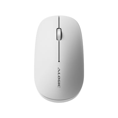 ALOGIC ASKBT2MCWH keyboard Mouse included Home/Office Bluetooth QWERTY English White
