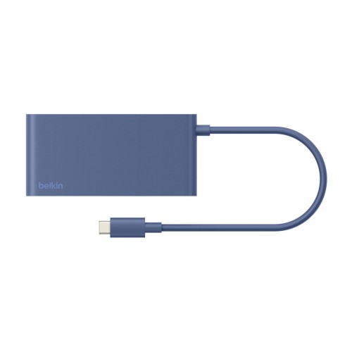 Belkin AVC022FQBL interface hub USB Type-C 5000 Mbit/s Indigo