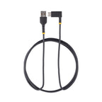 StarTech.com R2ACR-2M-USB-CABLE USB cable USB 2.0 78.7" (2 m) USB A USB C Black