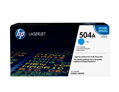 CE251A (504A) Toner cyan, 7K pages