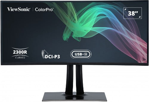 Viewsonic VP3881A computer monitor 38" 3840 x 1600 pixels Quad HD+ LED Black