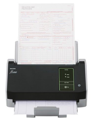 Ricoh FI-8040 ADF + Manual feed scanner 600 x 600 DPI A4 Black, Gray