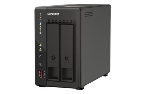 QNAP QVP-21C Storage server Tower Intel® Celeron® J6412 8 GB DDR4 0 TB QVR Pro Black