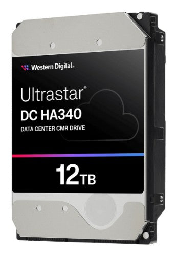 Western Digital Ultrastar DC HA340 internal hard drive 12 TB 7200 RPM 512 MB 3.5" Serial ATA