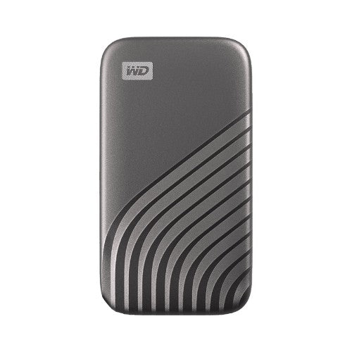 Western Digital My Passport 2 TB USB Type-C 3.2 Gen 2 (3.1 Gen 2) Gray