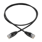 Tripp Lite N261-S03-BK networking cable Black Cat6a U/UTP (UTP)