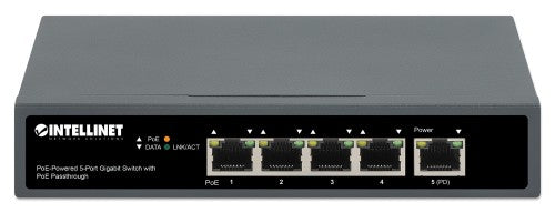 Intellinet 561808 network switch Gigabit Ethernet (10/100/1000) Power over Ethernet (PoE)