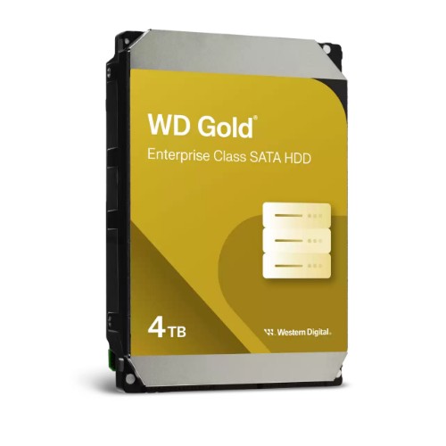 Western Digital Gold WD4004FRYZ internal hard drive 4 TB 7200 RPM 128 MB 3.5" Serial ATA III