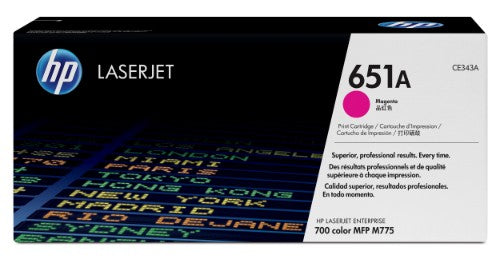 CE343A (651A) Toner magenta, 16K pages