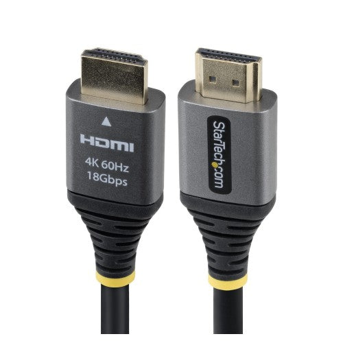 StarTech.com HDMMV12F HDMI cable 145.7" (3.7 m) HDMI Type A (Standard) Black, Silver