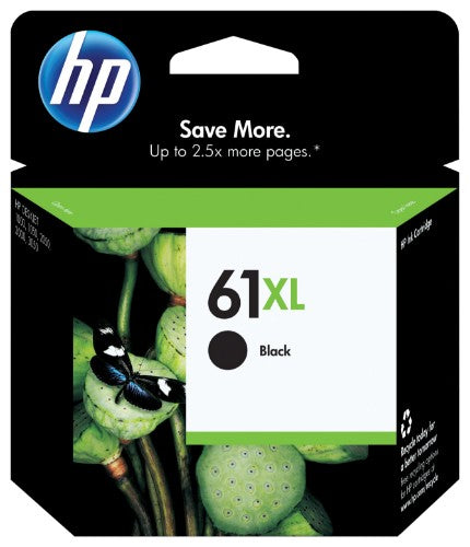 HP 61XL High Yield Black Original Ink Cartridge